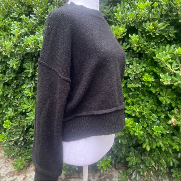 Double Zero Size Medium Black Women's Sweater - Picture 7 of 7